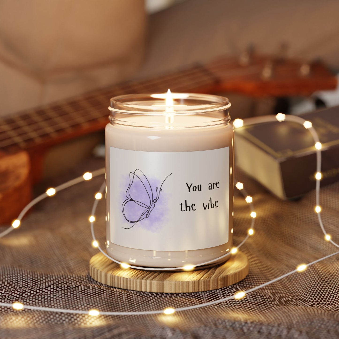 Butterfly Soy Candle – “You Are The Vibe”