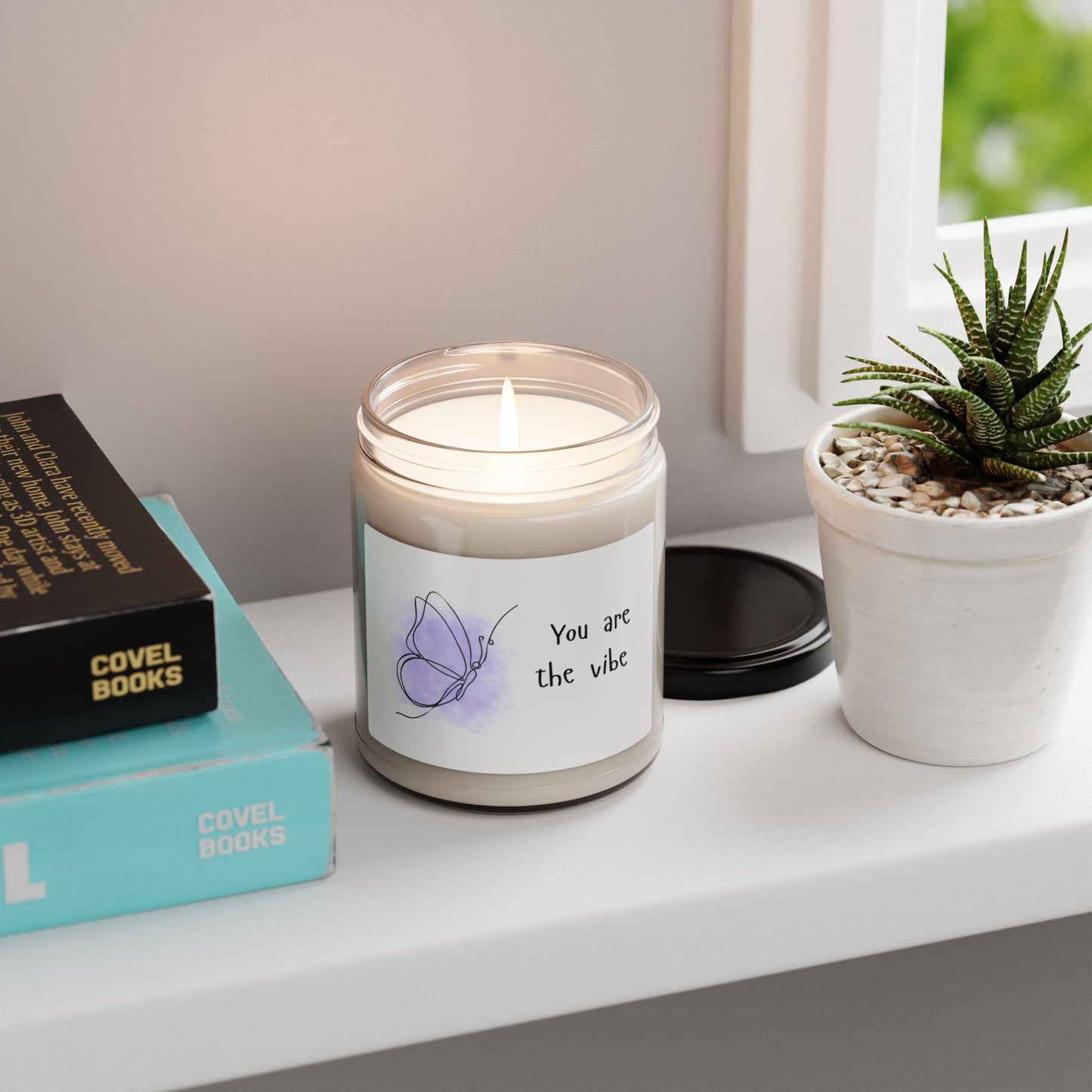 Butterfly Soy Candle – “You Are The Vibe”