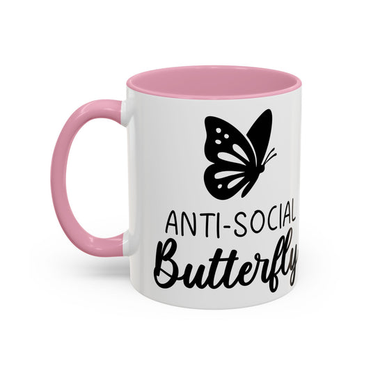 Anti-Social Butterfly Mug (11oz & 15oz)